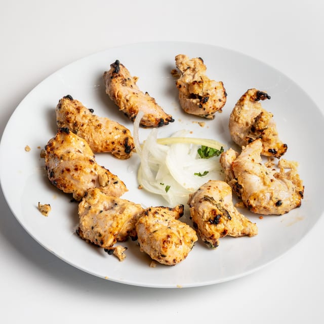 Murgh Malai Chicken Tikka.